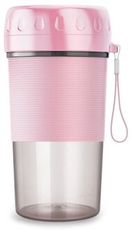 Elektrische Juicer Kleine Fruit Cup Voedsel-Blender Mini Keukenmachine Blender Elektrische Keuken Mixer Juicer Fruit Cup roze