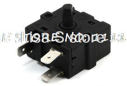 Elektrische Kachel 3 Positie 3Pin Rotary Switch Selector Ac 250V 16A