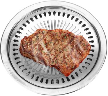 Elektrische Kachel Bakplaat Rookloze Barbecue Pan Bbq Grill Barbecue Gereedschap Huishoudelijke Non-stick Gasfornuis Plaat