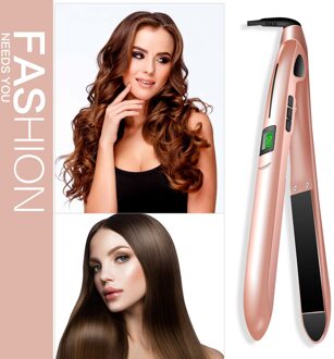 Elektrische Kapper Voor Haar Curlere Grote Golven Haar Krultang Snelle Stijltang Krultangen Flat Iron zwart met doos / VS