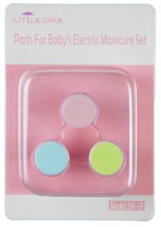 Elektrische Kids Baby Nail Trimmer Manicure Pedicure Clippers Cutter Schaar Care Set EM-1 roze