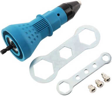 Elektrische Klinknagel Adapter Apparatuur Moer Draadloze Insert Nozzle Elektrische Multifunctionele Abs Generieke Klinken Boor Adapter