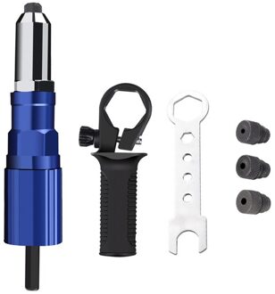 Elektrische Klinknagel Tool 2.4Mm-4.8Mm Rivet Nut Tool Bit Adapter Draadloze Klinkgereedschap Conversie Connector Insert Moer pull Klinknagel