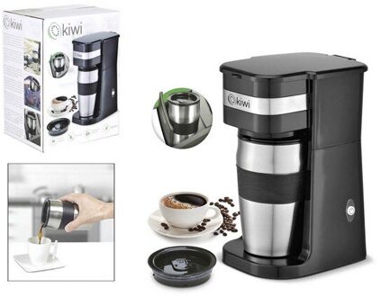 Elektrische Koffie-Maker Kiwi KCM-7505 420 Ml 750W Zwart