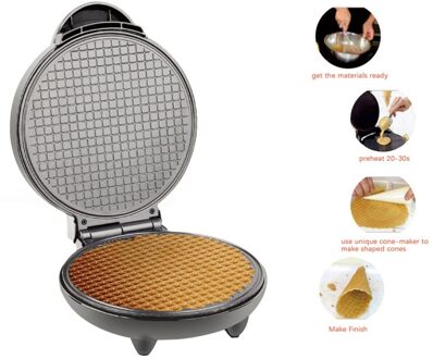 Elektrische Krokante Loempia Maker Omelet Sandwich Iron Bakken Pan Wafel Pannenkoek Oven Diy Ijsje Machine Eu/uk/Au Plug