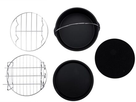 Elektrische Lucht Friteuse Diepe Oven Fornuis met Recept, 1300 W, Tijd en Temperatuur Display, touch-Screen Controle, Afneembare Dishwashe