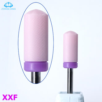 Elektrische manicure boor keramische nail boor frees voor manicure Apparaat voor manicure Gel polijsten Roze keramische nail