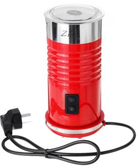 Elektrische Melkopschuimer Foamer Opschuimen Melk Warmer Latte Cappuccino Schuim Maker Machine Temperatuur Houden rood