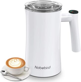 Elektrische Melkopschuimer Melk Stoomboot Schuim Maker Cappuccino Machine Foamer Roestvrijstalen Huishoudelijke Apparaten Frother Whisk puur wit / US plug