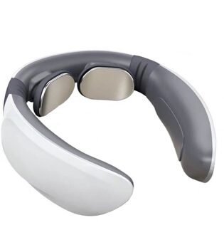 Elektrische Nek Massager Twee Hoofden Pulse Back Ver Infrarood Verwarming Pijnbestrijding Tool Schouder Massager Gezondheidszorg Ontspanning accu models