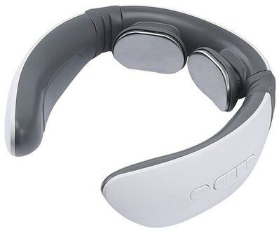 Elektrische Nek Massager Twee Hoofden Pulse Back Ver Infrarood Verwarming Pijnbestrijding Tool Schouder Massager Gezondheidszorg Ontspanning Charging en heating