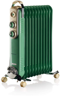Elektrische Olieradiator - 11 Vinnen - Vintage Groen