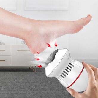 Elektrische Pedicure Tool Oplaadbare Voet Polijstmachine Skin Remover Absorberende Machine A0NC