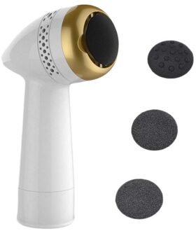 Elektrische Pedicure Voet Bestand Pedicure Eelt Remover Usb Opladen Voor Voeten Dode Huid Eelt Peel Remover goud