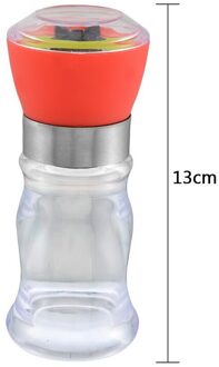 Elektrische Pepermolen Zout Spice Kruiden Containers Met Led-verlichting Molen Verstelbare Grofheid Thuis Keuken Koken Bbq Gereedschap handleiding normaal 2