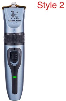 Elektrische Pet Clipper Professionele Grooming Kit Oplaadbare Pet Kat Hond Haar Trimmer Scheerapparaat Set Dieren Haar Snijmachine wit