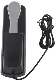 Elektrische Piano Sustain Demper Pedaal Toetsenbord Instrument Orgel Sustainpedaal Zilver