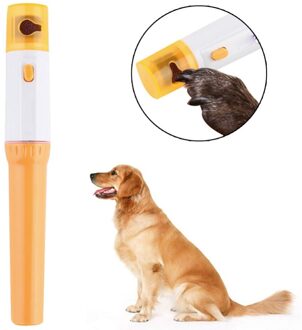 Elektrische Pijnloos Pet Nail Clipper Pedi Huisdier Honden Katten Poot Nail Trimmer Cut Huisdieren Slijpen Bestand Kit Grooming Producten Portable