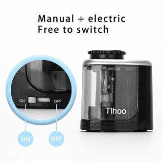 Elektrische Puntenslijper Auto Duurzaam Draagbare Klaslokaal Thuiskantoor Voor Kinderen Te Voorkomen Krassen # G30