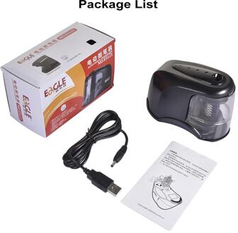 Elektrische Puntenslijper School Puntenslijper Briefpapier Items Voor Kids Volwassenen Student Terug Naar School Elektrische Messenslijper