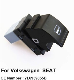 Elektrische Raam Schakelaar Passenger Side 7L6 959 855B voor Volkswagen Golf Jetta Passat Polo Touareg Caddy SEAT Leon Ibiza Altea