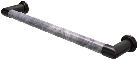 Elektrische Radiator Cascade 60x12 cm Bardiglio Nuvolato Marble / Dark Bronze HD Heating