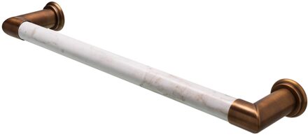 Elektrische Radiator Cascade 60x12 cm Calacatta Gold Calo-Bett Marble / Light Bronze HD Heating