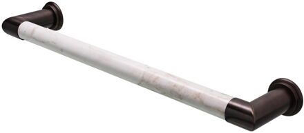 Elektrische Radiator Cascade 60x12 cm Calacatta Gold Calo-Bett Marble / Medium Bronze HD Heating