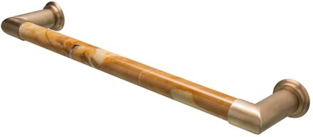 Elektrische Radiator Cascade 60x12 cm Giallo Sienna Marble / Brushed Brass HD Heating