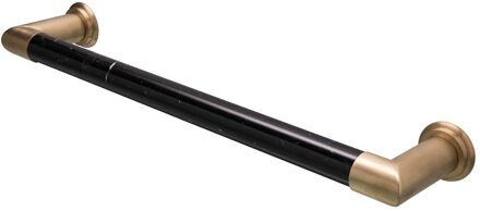 Elektrische Radiator Cascade 60x12 cm Nero Marquina Marble / Brushed Brass HD Heating