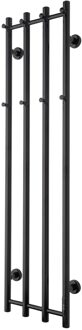 Elektrische Radiator TVS ELDO 4 Mat Zwart met Timer 140x34.5 cm