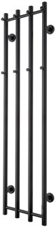 Elektrische Radiator TVS ELDO 4 Mat Zwart met Timer 140x34.5 cm