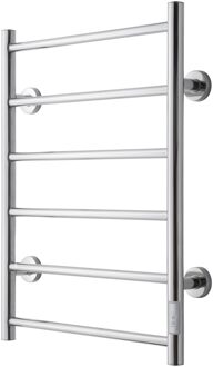 Elektrische Radiator TVS ELDO 6 Edelstaal met Timer 69x50 cm TVS Design
