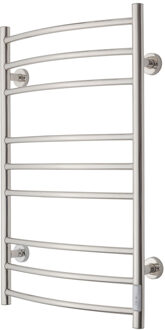 Elektrische Radiator TVS ELDO 9 Edelstaal met Timer 86x53 cm TVS Design