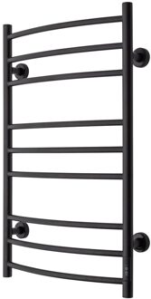 Elektrische Radiator TVS ELDO 9 Mat Zwart met Timer 86x53 cm