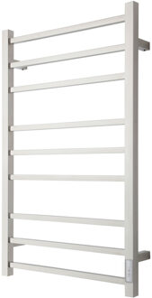 Elektrische Radiator TVS ELDO 9F Edelstaal met Timer 86x53 cm TVS Design