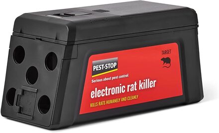 Elektrische rattenval - Tegen ratten en muizen - Werkt op batterijen