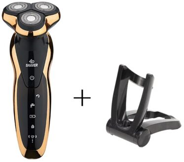 Elektrische Scheerapparaat Voor Mannen Oplaadbare Mannen Scheerapparaat Usb 3Blades Draagbare Water Proof Scheren Machine Zozen Elektrische Scheerapparaten 9001-a