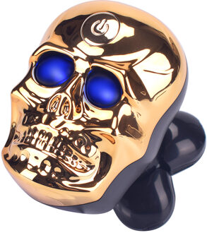 Elektrische Scheren 6 In 1 Bald Head Scheerapparaat 5D Roterende Scheermes Vijf Balde Multifunctionele Baard Haar Trimmer Neus Oor Trimmer voor Mannen goud