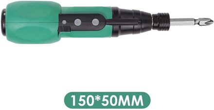 Elektrische Schroevendraaiers Mini Grote Koppel Usb Opladen Boor Woningen Diy Sterke Taaiheid Elektrische Draagbare Power Tools groen