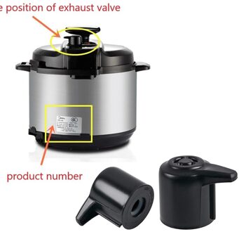 Elektrische Snelkookpan Accessoires Uitlaatklep Drukbegrenzingsventiel Veiligheidsklep Stoom Klep Reduceerventiel