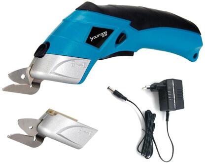 Elektrische Stof Schaar Doos Cutter Cordless Scharen Snijgereedschap Voor Ambachten Naaien Karton Scrapbooking leger groen