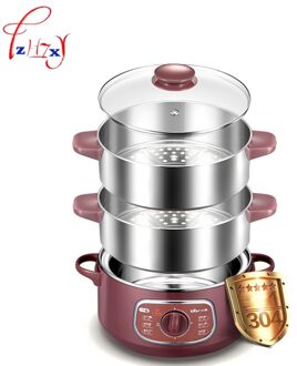 Elektrische Stoomboot 8L Broodje Warmer 800W Koken Apparaten Voedsel Warmer Gestoomde Steamer Elektrische Stomer 220V 1Pc