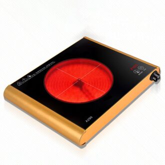 Elektrische Stralende Fornuis 2500W Inductie Kookplaat Elektrische Kachel Huishoudelijke Koken Machine Lichtgolf Kachel Radiant Cooker EU