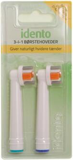 Elektrische Tandenborstel Idento 3-In-1 Opzetborstels 2 st