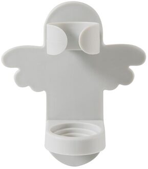 Elektrische Tandenborstel Muur Opknoping Gratis Punch Tandenborstelhouder Muur Gemonteerde Cartoon Rack Badkamer Tandenborstel Rack 01grijs