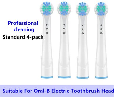 Elektrische Tandenborstel Opzetborstels Voor Braun Oral B 3D Whitening Tandenborstel Nozzles 4 Stuks Tandenborstel Voor Oralb nieuw-SB17A