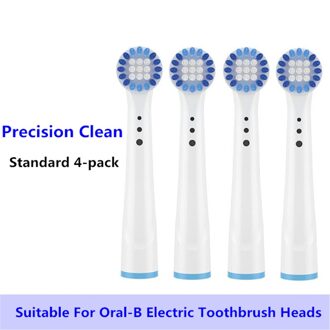 Elektrische Tandenborstel Opzetborstels Voor Braun Oral B 3D Whitening Tandenborstel Nozzles 4 Stuks Tandenborstel Voor Oralb YE642