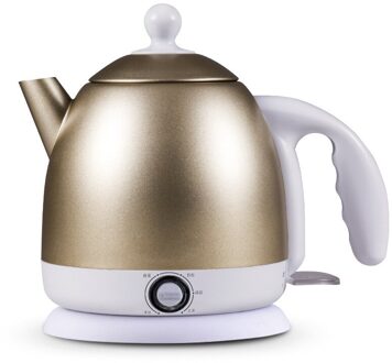 Elektrische Thermische Isolatie Waterkoker Theepot Constante Temperatuurregeling Warm Houden Mini Waterkoker Melk Warmer Snelle Verwarming Eu gouden