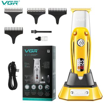 Elektrische Tondeuse Oplaadbare Scheerapparaat Baard Trimmer Professionele Mannen Haar Snijmachine Baard Kapper Hair Cut Blauw